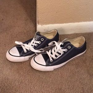 Navy converse